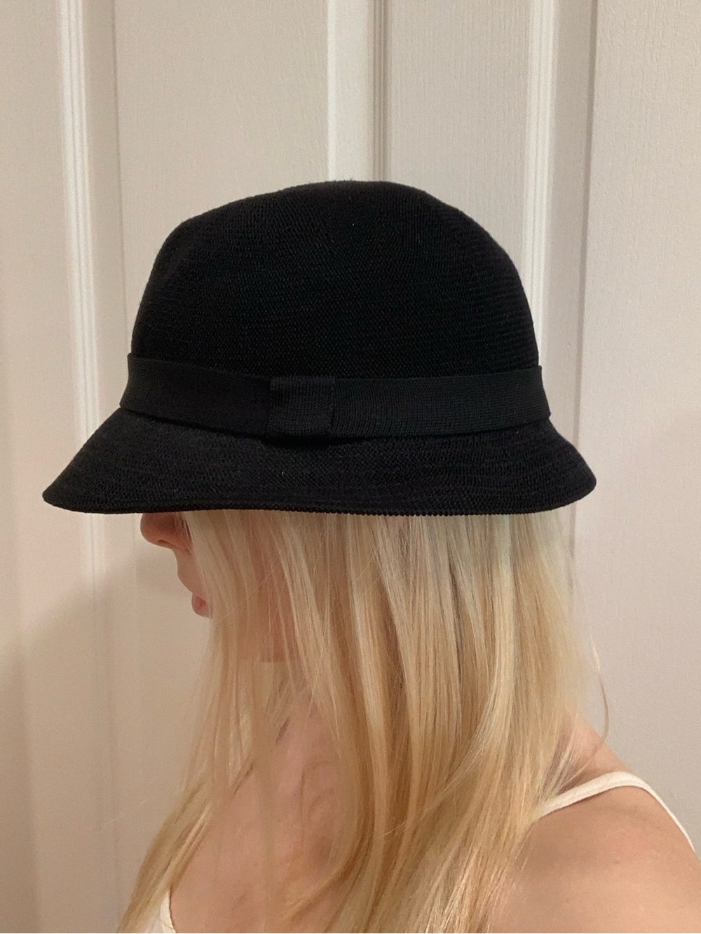 Black Woven Hat